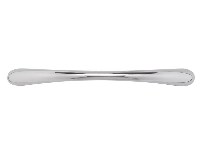Meubelgreep chroom boog 96mm 113x11x27mm