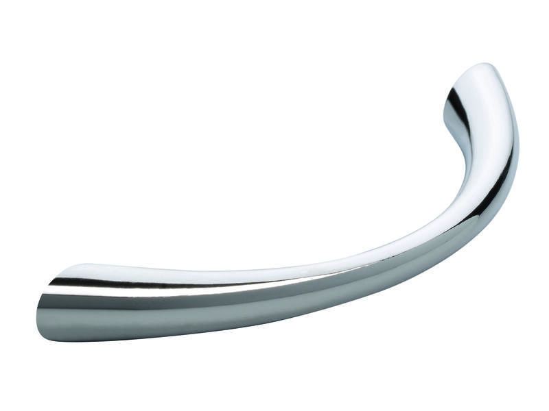 Meubelgreep chroom boog 96mm 113x11x27mm