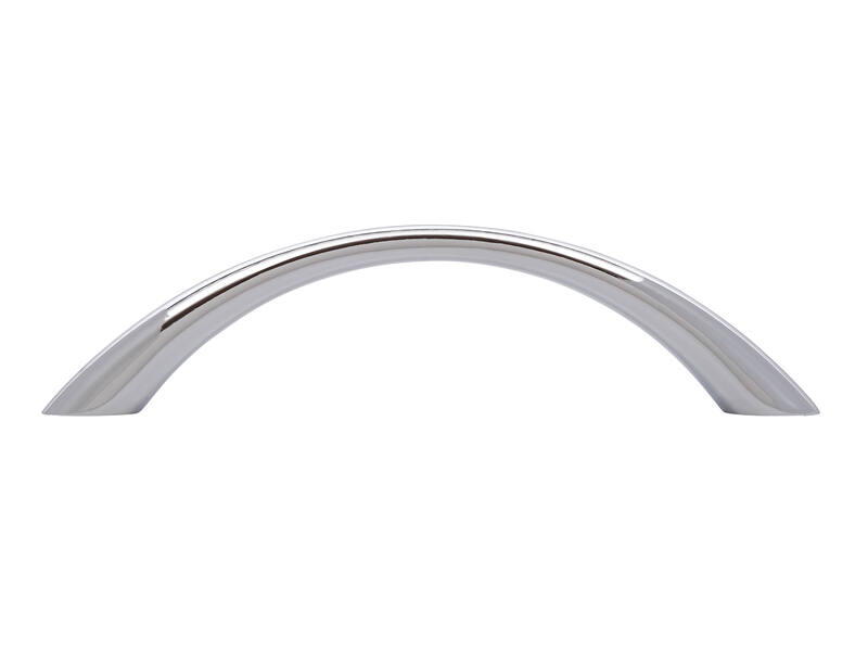 Meubelgreep chroom boog 96mm 113x11x27mm