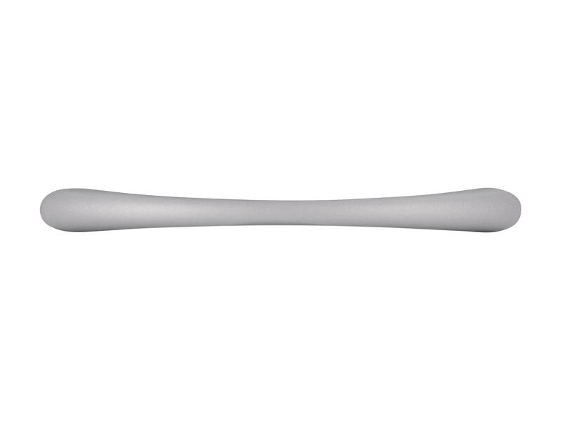 Meubelgreep aluminium look boog 96mm 113x11x27mm