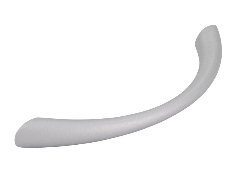Meubelgreep aluminium look boog 96mm 113x11x27mm
