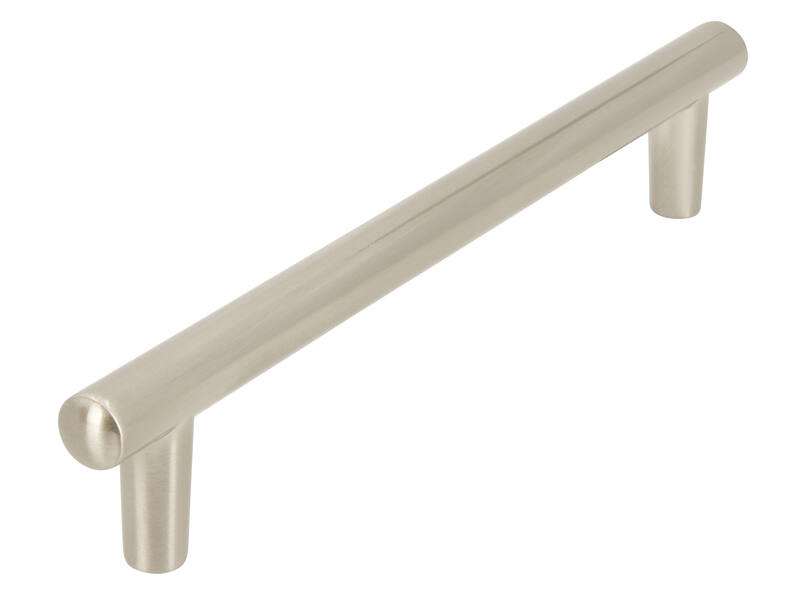 Meubelgreep RVS look T-model 128mm 157x10x28mm