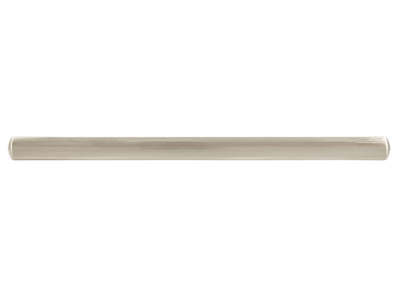 Meubelgreep RVS look T-model 128mm 157x10x28mm