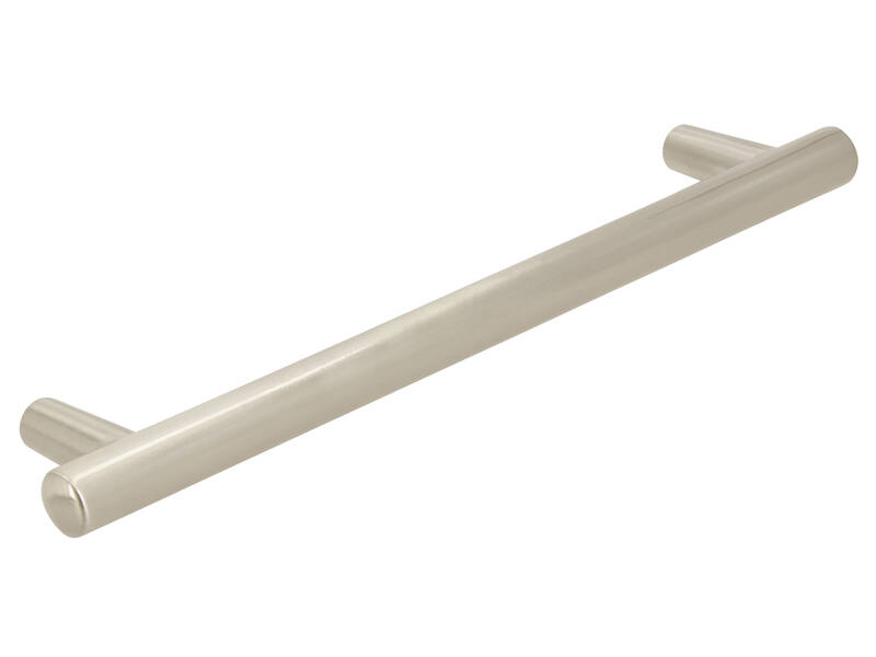 Meubelgreep RVS look T-model 128mm 157x10x28mm