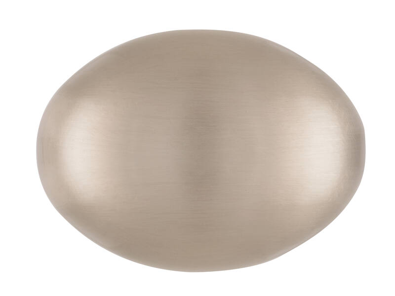 Meubelknop RVS look 30mm 30x22x31mm