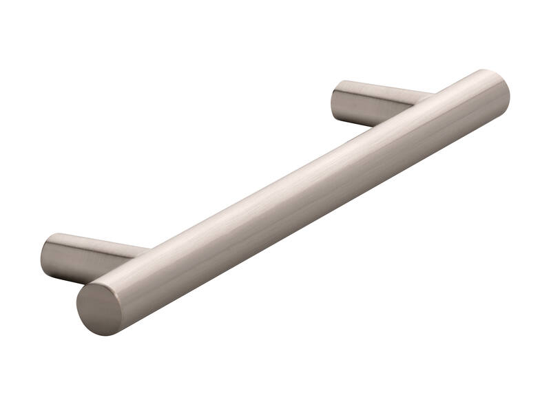 Meubelgreep RVS look T-model 96mm 135x10x27mm