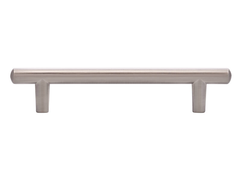 Meubelgreep RVS look T-model 96mm 135x10x27mm
