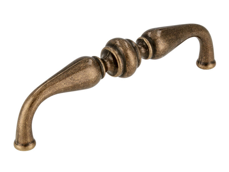 Meubelgrepen brons look 96mm 2 stuks 105x17x30mm