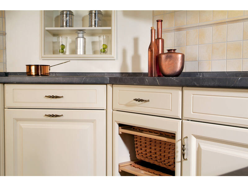 Meubelgrepen brons look 96mm 2 stuks 105x17x30mm
