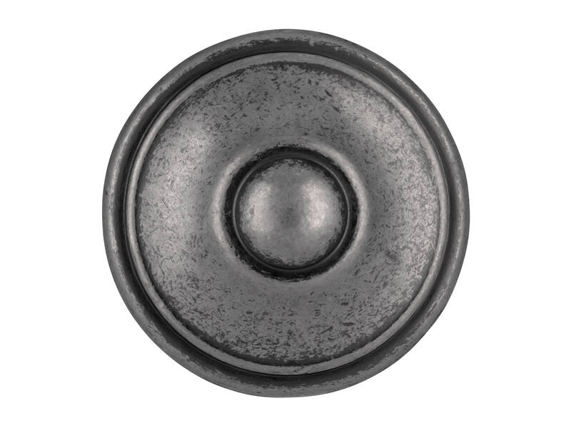 Meubelknoppen tin look 31mm 2 stuks 31x31x29mm