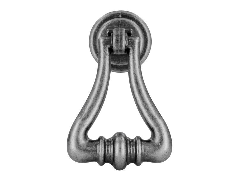 Meubeltrekker tin look 55mm 2 stuks 55x36x21mm