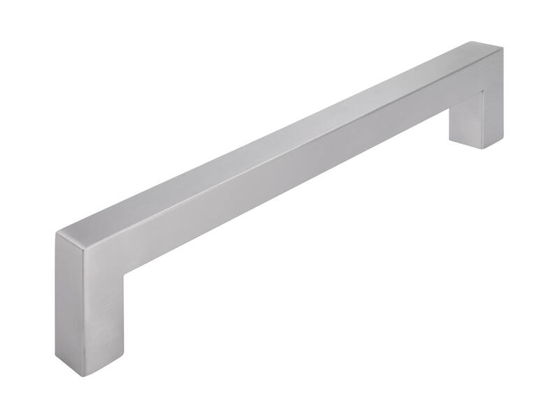 Meubelgreep RVS vierkant 192mm 207x15x40mm
