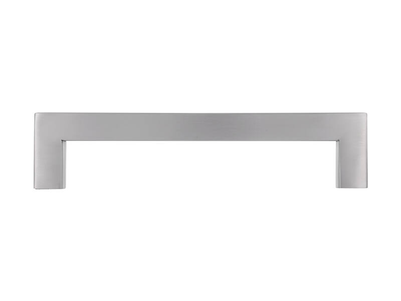 Meubelgreep RVS vierkant 160mm 175x15x40mm
