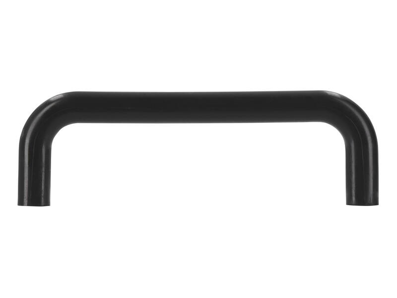 Meubelgrepen zwart kunststof 96mm 2 stuks 106x10x34mm