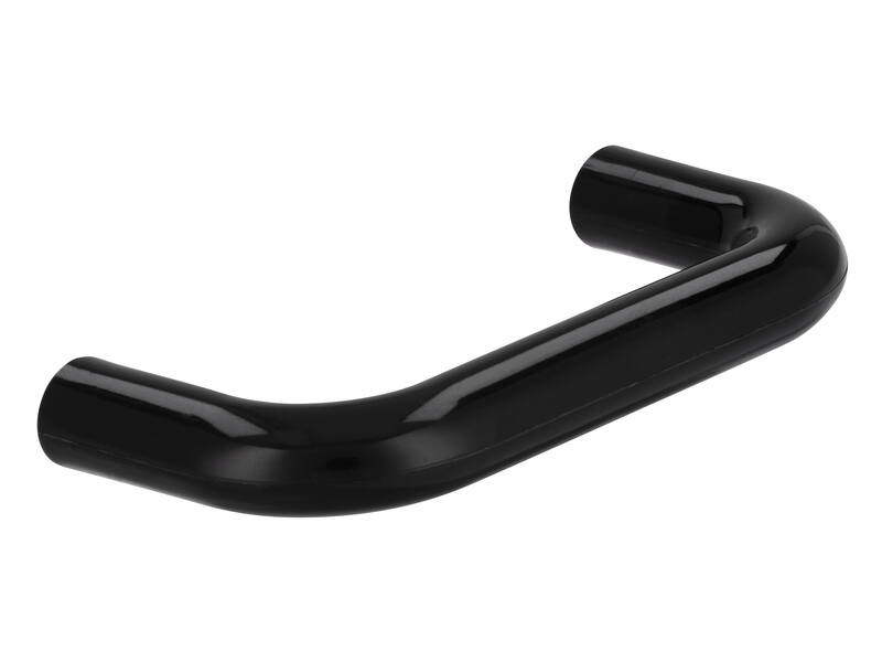 Meubelgrepen zwart kunststof U-model 64mm 2 stuks 74x10x34mm