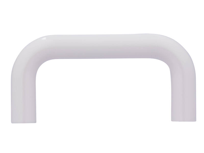 Meubelgrepen wit kunststof 64mm 2 stuks 74x10x34mm