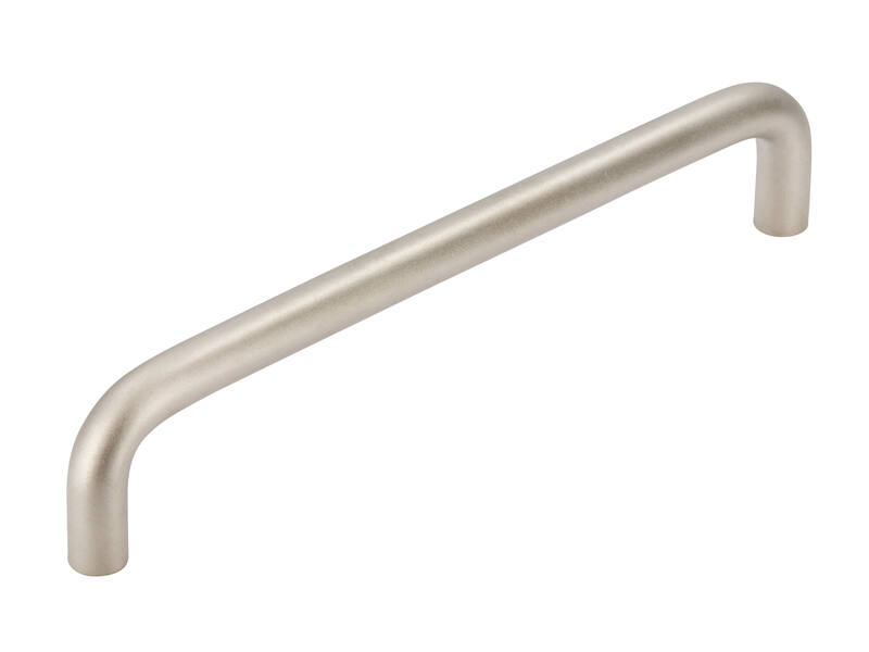 Meubelgreep mat nikkel U-model 128mm 136x8x27mm