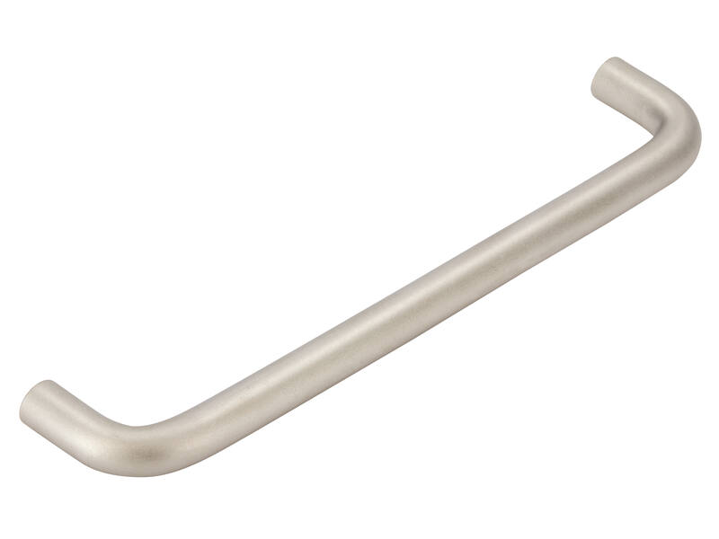Meubelgreep mat nikkel U-model 128mm 136x8x27mm