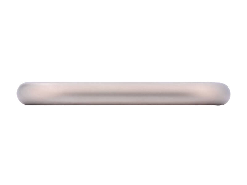 Meubelgreep mat nikkel U-model 64mm 72x8x27mm
