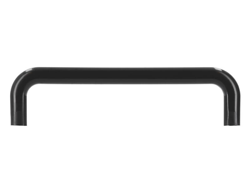 Meubelgrepen zwart kunststof 128mm 2 stuks 138x10x34mm