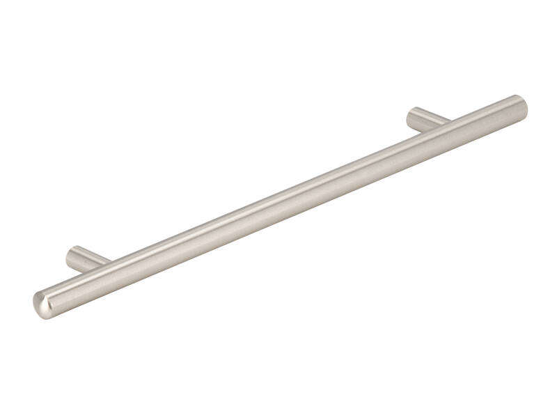 Meubelgreep RVS look T-model 192mm 272x12x32mm