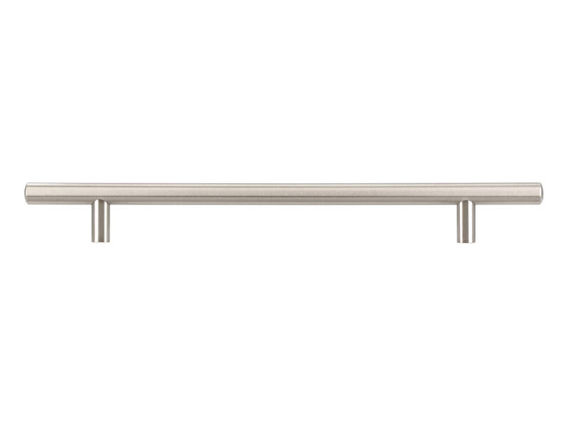 Meubelgreep RVS look T-model 192mm 272x12x32mm