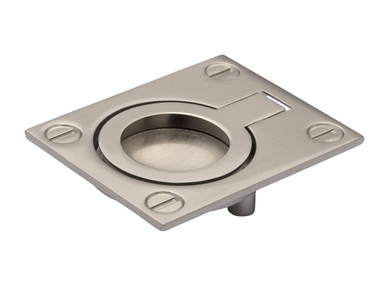 Luikring RVS look zamac 60x47x12mm