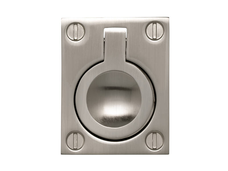 Luikring RVS look zamac 60x47x12mm