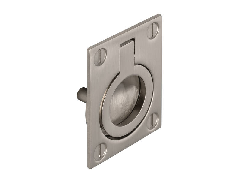 Luikring RVS look zamac 60x47x12mm