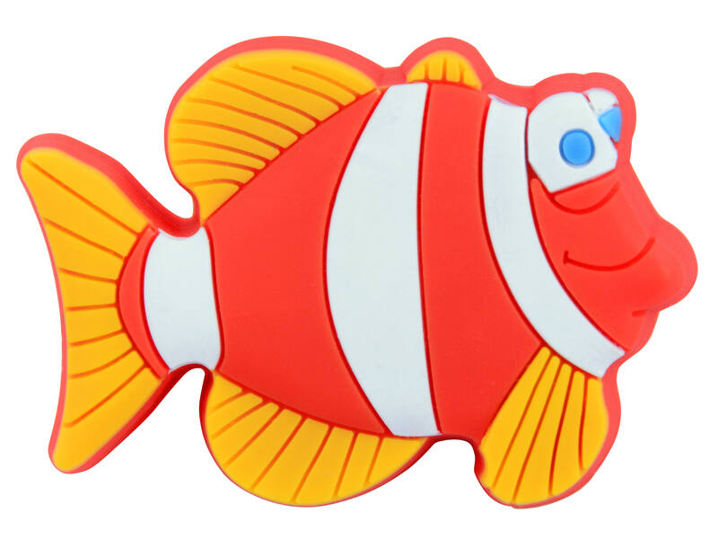 Meubelknop oranje Nemo 55x39x25mm