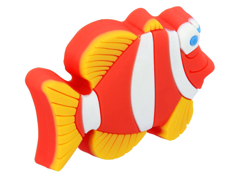 Meubelknop oranje Nemo 55x39x25mm