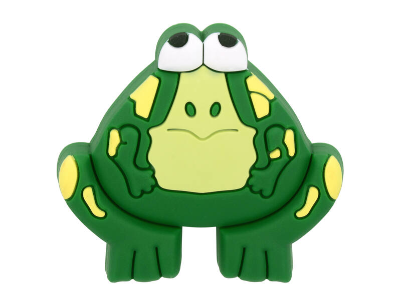 Meubelknop groen kikker 52x48x26mm