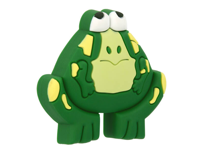 Meubelknop groen kikker 52x48x26mm
