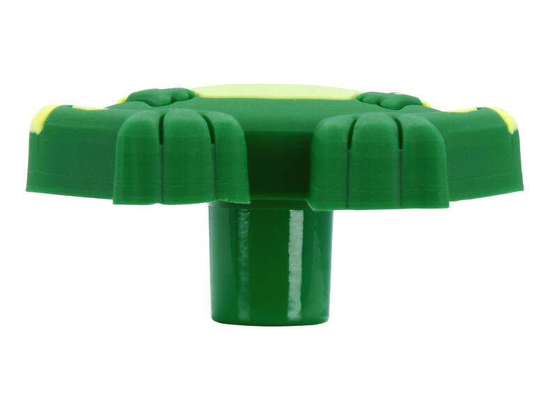 Meubelknop groen kikker 52x48x26mm