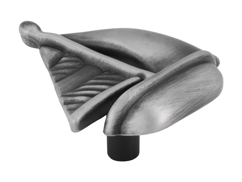 Meubelknop antiek ijzer look boot 59x48x29mm