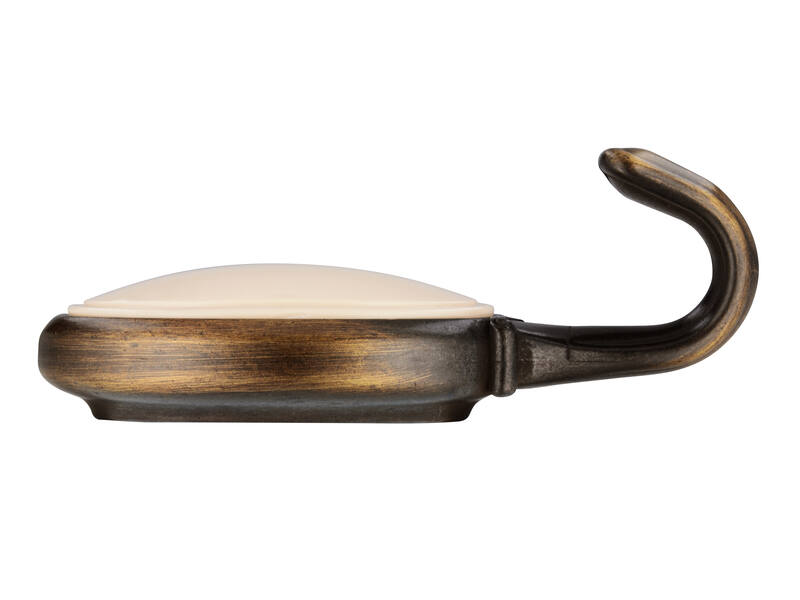 Jashaak antiek brons/beige enkel 77x34x29mm