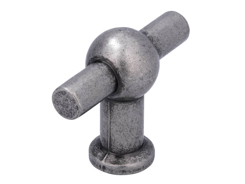 Meubelknop ijzer Chemin de Fer 50mm 50x20x40mm