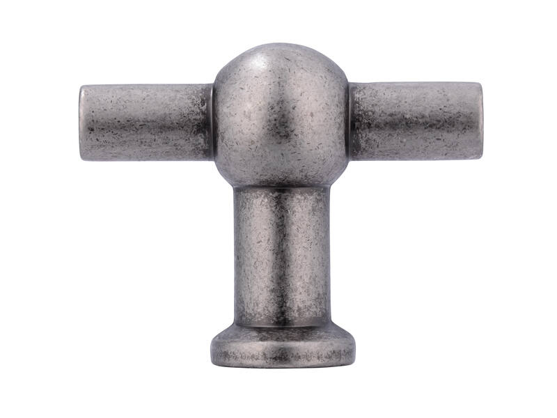 Meubelknop ijzer Chemin de Fer 50mm 50x20x40mm