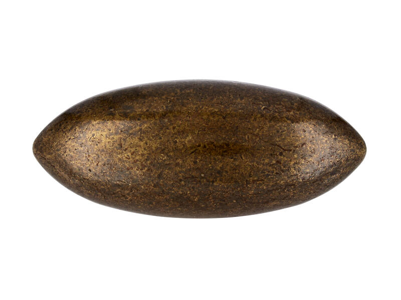 Meubelknop brons look olijf 38mm 38x16x30mm