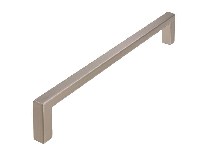 Meubelgreep RVS look zamac 160mm 168x8x28mm