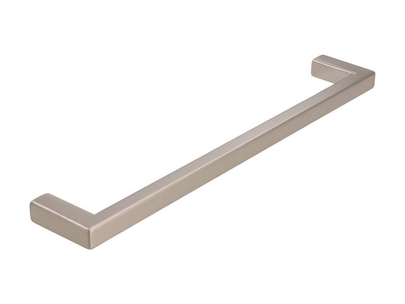 Meubelgreep RVS look zamac 160mm 168x8x28mm