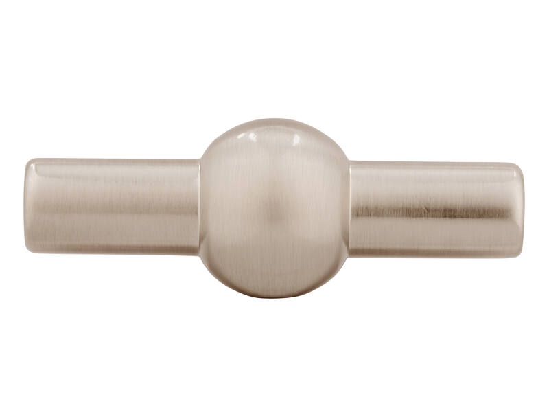 Meubelknop RVS look Chemin de Fer 60mm 60x22x45mm