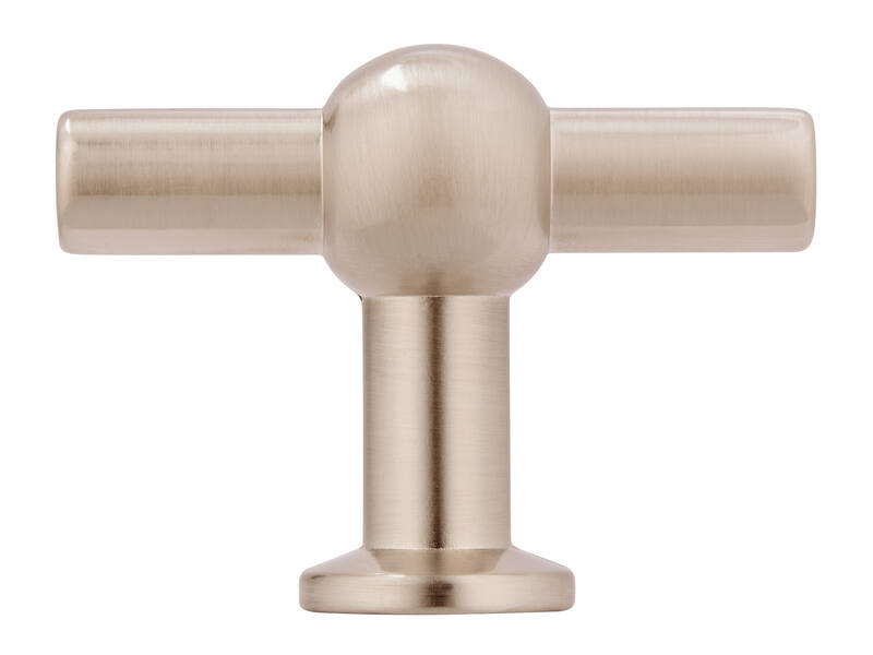 Meubelknop RVS look Chemin de Fer 60mm 60x22x45mm