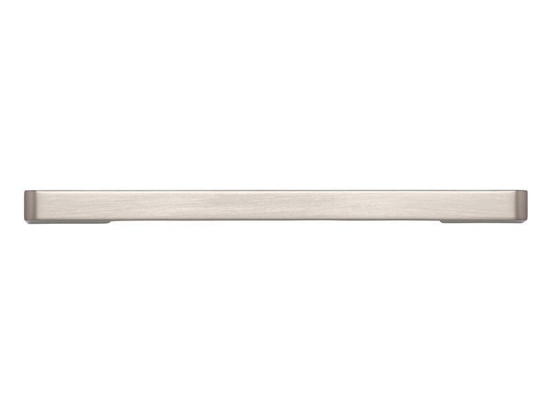 Meubelgreep RVS look recht 128mm 140x9x30mm