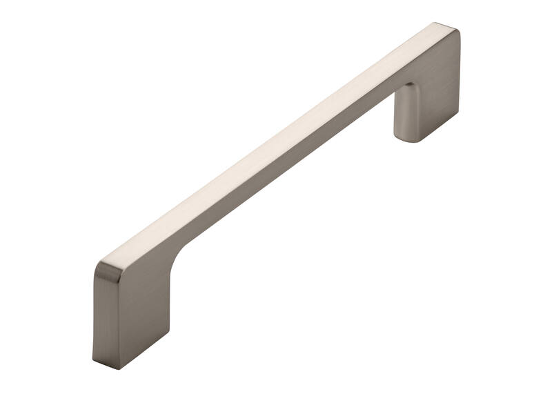 Meubelgreep RVS look recht 160mm 172x9x30mm