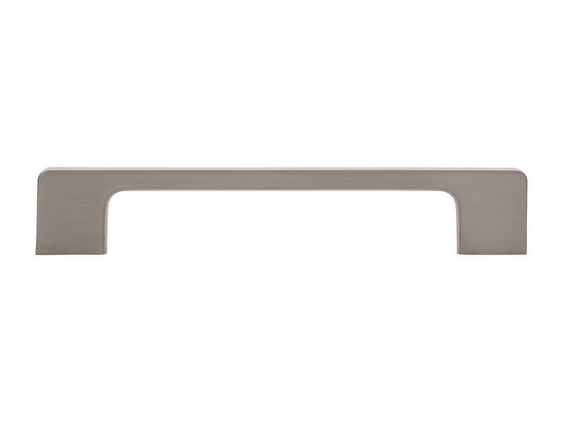 Meubelgreep RVS look recht 160mm 172x9x30mm