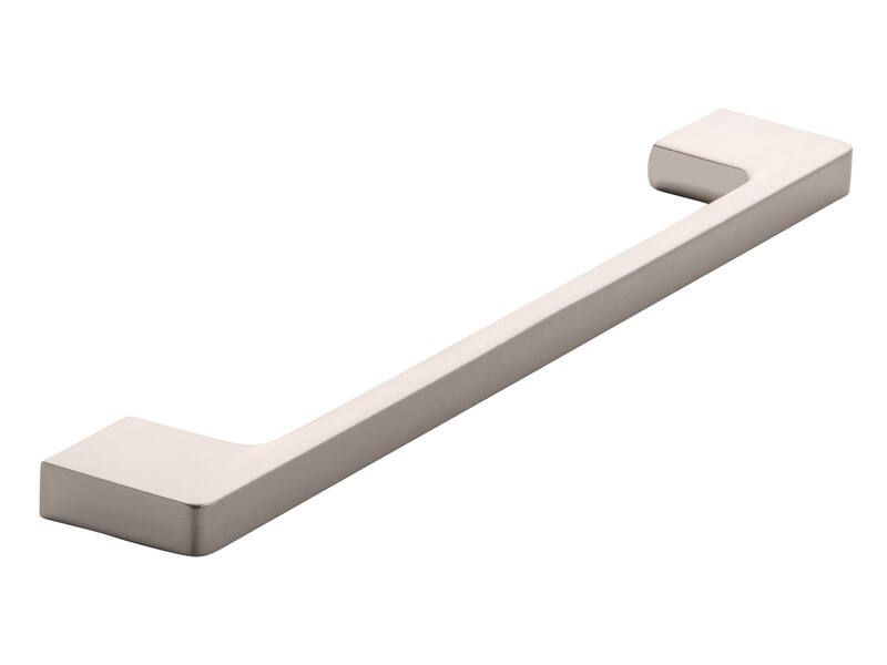 Meubelgreep RVS look zamac 192mm 204x9x30mm