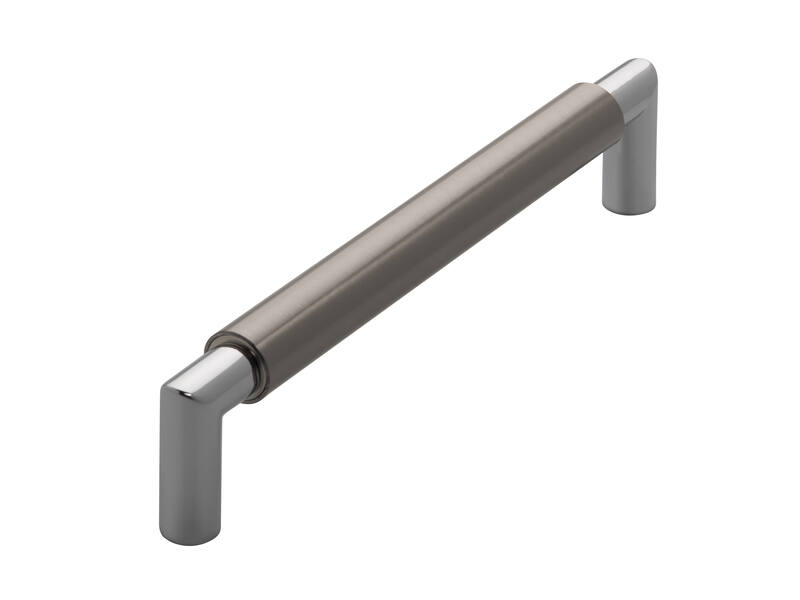 Meubelgreep RVS look Bauhaus 160mm 172x16x37mm