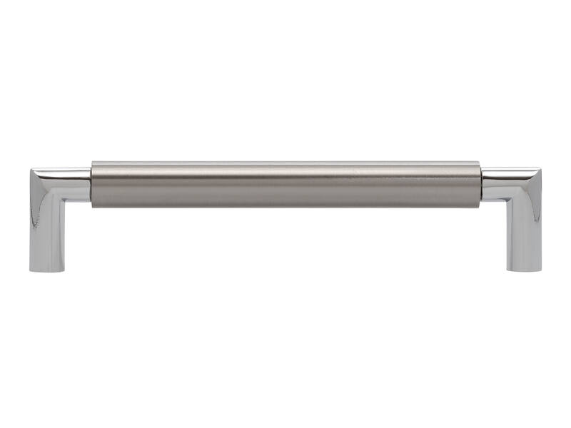 Meubelgreep RVS look Bauhaus 160mm 172x16x37mm