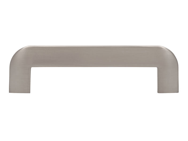 Meubelgreep RVS look plat 96mm 118x8x33mm